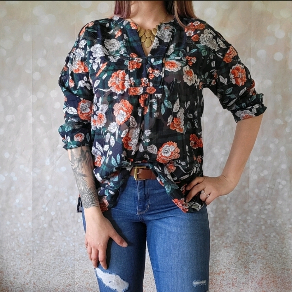 Tommy Hilfiger Floral Tunic Top